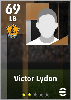 Victor Lydon eFootball 2026 player card — 69 OVR LB