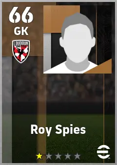 Ulysses Okane eFootball 2026 player card — 66 OVR GK