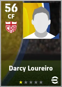 Darcy Loureiro eFootball 2026 player card — 56 OVR CF