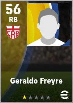 Geraldo Freyre eFootball 2026 player card — 56 OVR RB