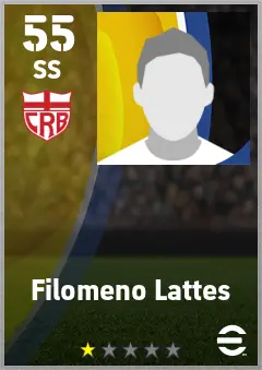 Filomeno Lattes eFootball 2026 player card — 55 OVR SS