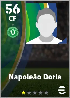 Napoleao Doria eFootball 2026 player card — 56 OVR CF