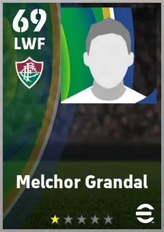 Melchor Grandal eFootball 2026 player card — 69 OVR LWF