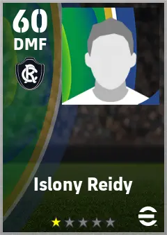 Islony Reidy eFootball 2026 player card — 60 OVR DMF