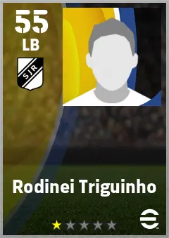 Rodinei Triguinho eFootball 2026 player card — 55 OVR LB