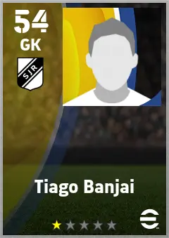 Tiago Banjai eFootball 2026 player card — 54 OVR GK