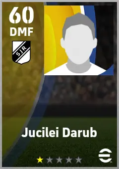 Jucilei Darub eFootball 2026 player card — 60 OVR DMF