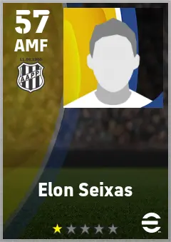 Elon Seixas eFootball 2026 player card — 57 OVR AMF