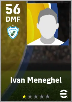 Ivan Meneghel eFootball 2026 player card — 56 OVR DMF
