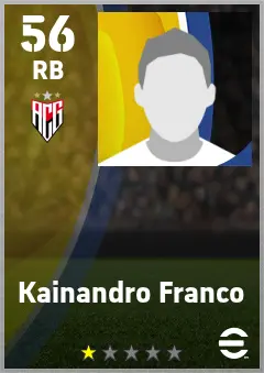 Kainandro Franco eFootball 2026 player card — 56 OVR RB