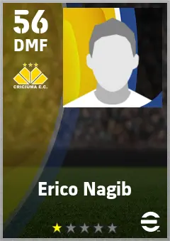 Erico Nagib eFootball 2026 player card — 56 OVR DMF