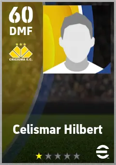 Celismar Hilbert eFootball 2026 player card — 60 OVR DMF