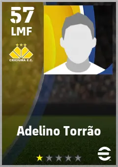 Adelino Torrao eFootball 2026 player card — 57 OVR LMF
