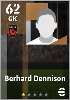 Alick Germain eFootball 2026 player card — 62 OVR GK