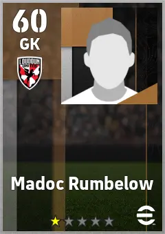 Graeme Mixon eFootball 2026 player card — 60 OVR GK