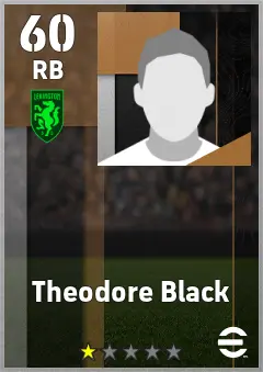 Gwyn Ried eFootball 2026 player card — 60 OVR RB