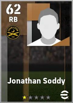 Gawain Tolkien eFootball 2026 player card — 62 OVR RB