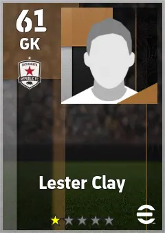 Merlin Attenborough eFootball 2026 player card — 61 OVR GK