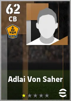 Harold Emin eFootball 2026 player card — 62 OVR CB