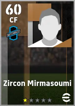 Darioush Siavashi eFootball 2026 player card — 60 OVR CF