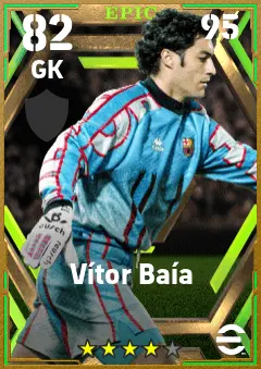 Vitor Baia eFootball 2026 player card — 82 OVR GK