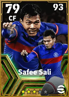 Safee Sali eFootball 2026 player card — 79 OVR CF