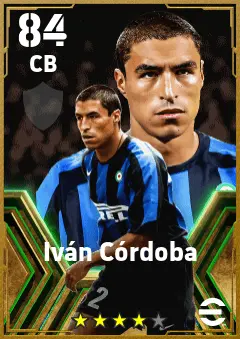 Ivan Cordoba eFootball 2026 player card — 84 OVR CB
