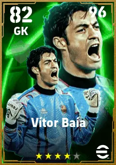 Vitor Baia eFootball 2026 player card — 82 OVR GK