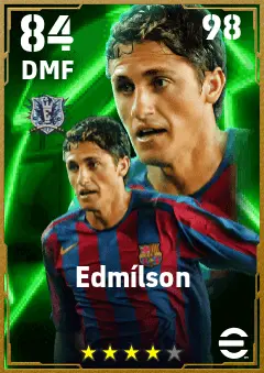 Edmilson eFootball 2026 player card — 84 OVR DMF