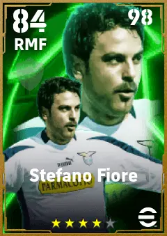 Stefano Fiore eFootball 2026 player card — 84 OVR RMF