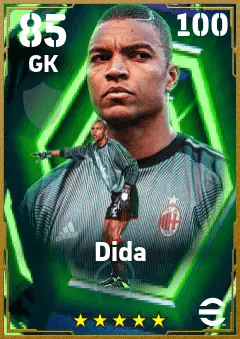 Dida eFootball 2026 player card — 85 OVR GK