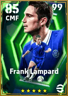 Frank Lampard eFootball 2026 player card — 85 OVR CMF