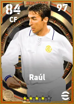Raul eFootball 2026 player card — 84 OVR CF