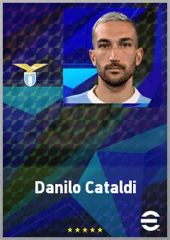 Danilo Cataldi eFootball 2026 player card, 75 OVR DMF