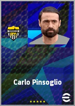 Carlo Pinsoglio eFootball 2026 player card, 70 OVR GK