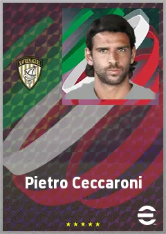 Pietro Ceccaroni eFootball 2026 player card, 72 OVR CB