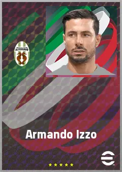 Armando Izzo eFootball 2026 player card, 74 OVR CB
