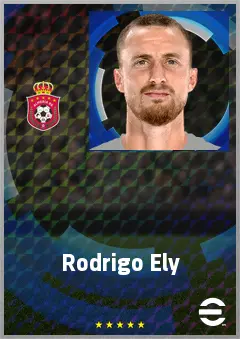 Rodrigo Ely eFootball 2026 player card, 73 OVR CB