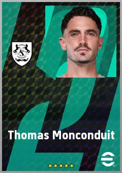 Thomas Monconduit eFootball 2026 player card, 68 OVR DMF