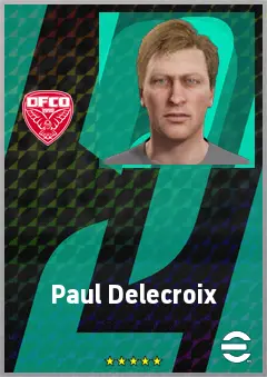 Paul Delecroix eFootball 2026 player card, 67 OVR GK