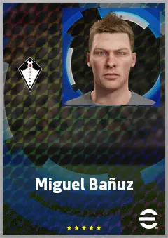 Miguel Bañuz eFootball 2026 player card, 67 OVR GK