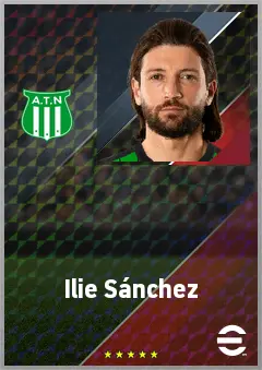Ilie Sánchez eFootball 2026 player card, 71 OVR DMF