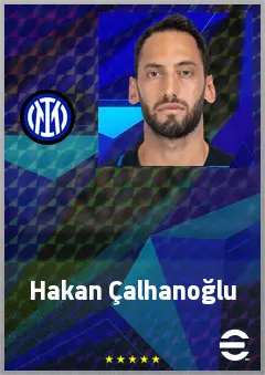 Hakan Çalhanoğlu eFootball 2026 player card, 79 OVR CMF