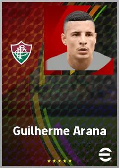Guilherme Arana eFootball 2026 player card, 74 OVR LB