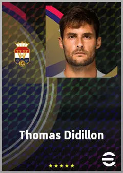 Thomas Didillon eFootball 2026 player card, 72 OVR GK