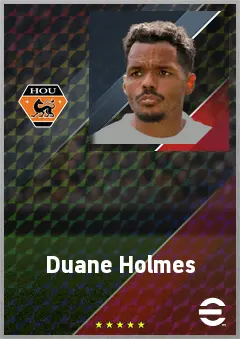 Duane Holmes eFootball 2026 player card, 70 OVR RMF