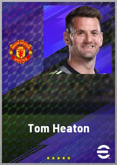 Tom Heaton eFootball 2026 player card, 70 OVR GK