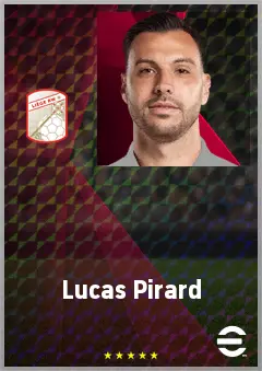 Lucas Pirard eFootball 2026 player card, 69 OVR GK