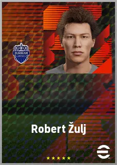 Robert Žulj eFootball 2026 player card, 69 OVR CF
