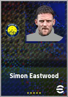 Simon Eastwood eFootball 2026 player card, 68 OVR GK